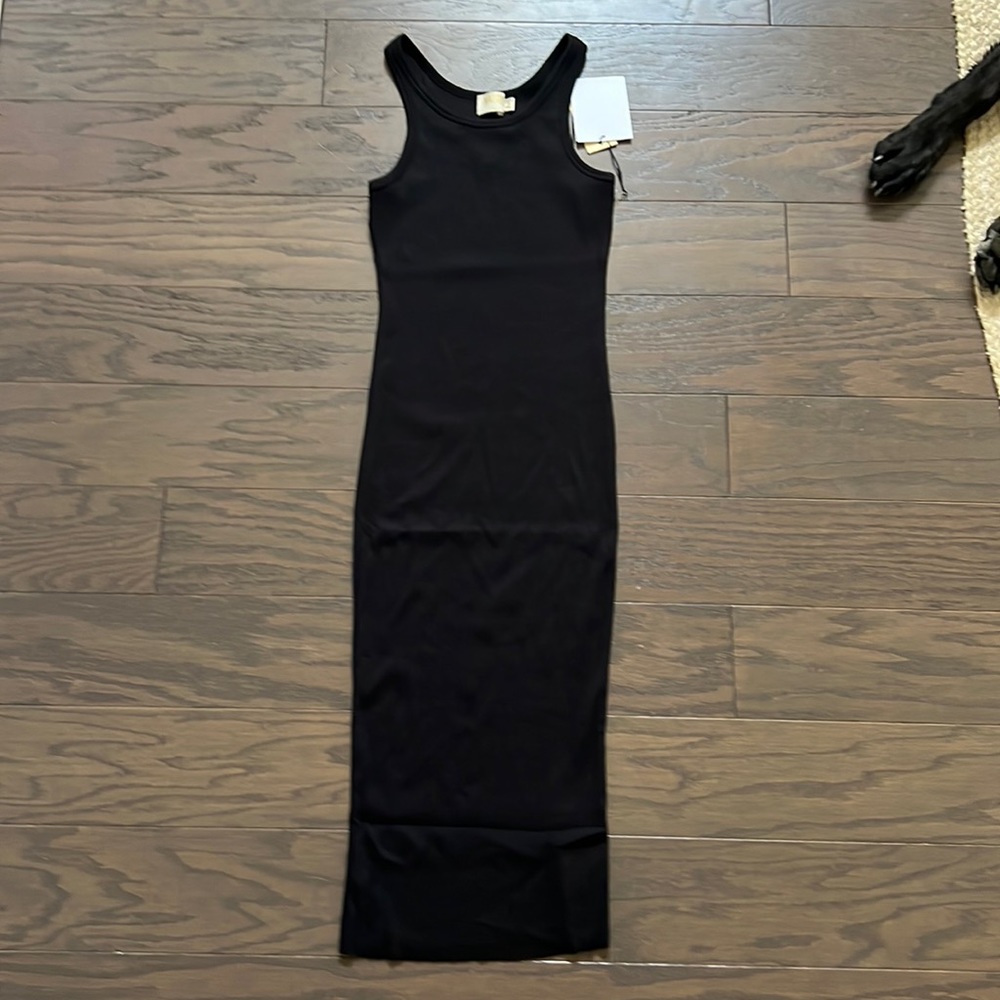 Nation LTD Birkin Midi Rib Dress NWT